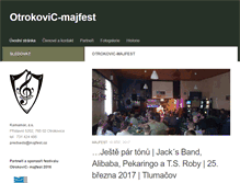 Tablet Screenshot of majfest.cz